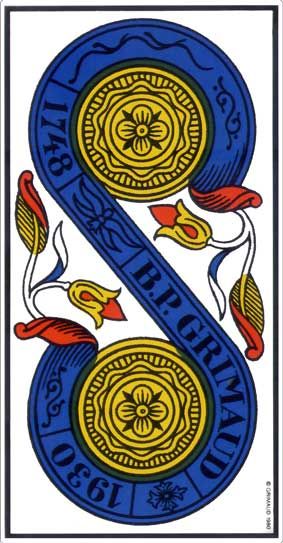 marseilles two of coins